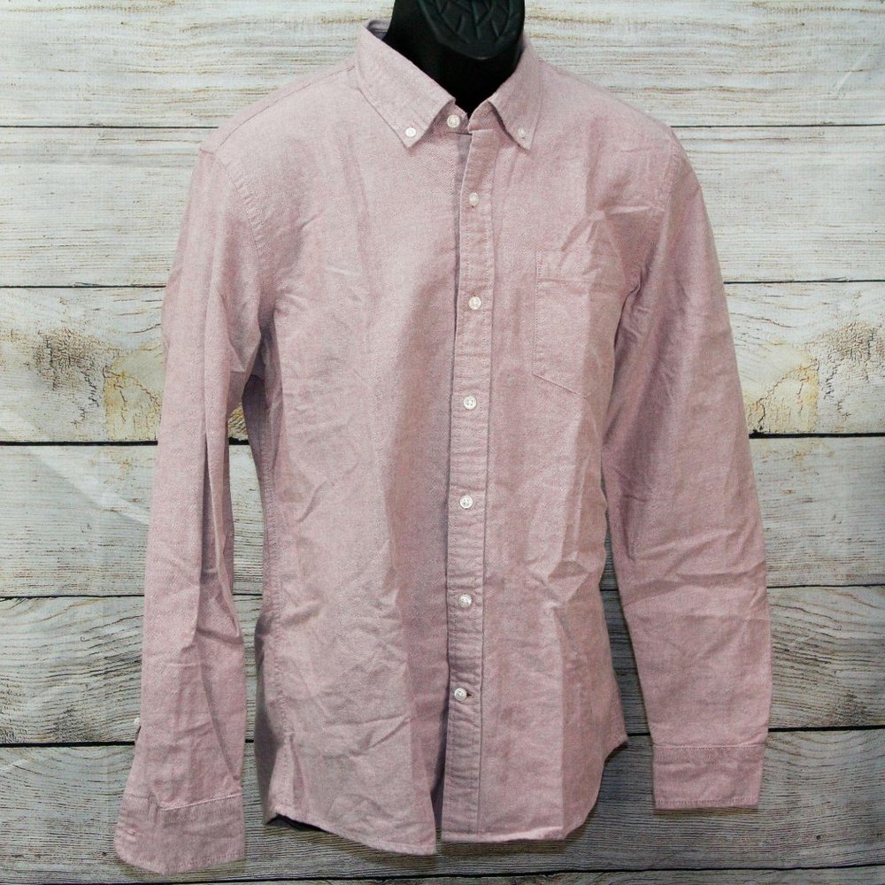 Goodthreads Standard-Fit Long-Sleeve Oxford Shirt - M